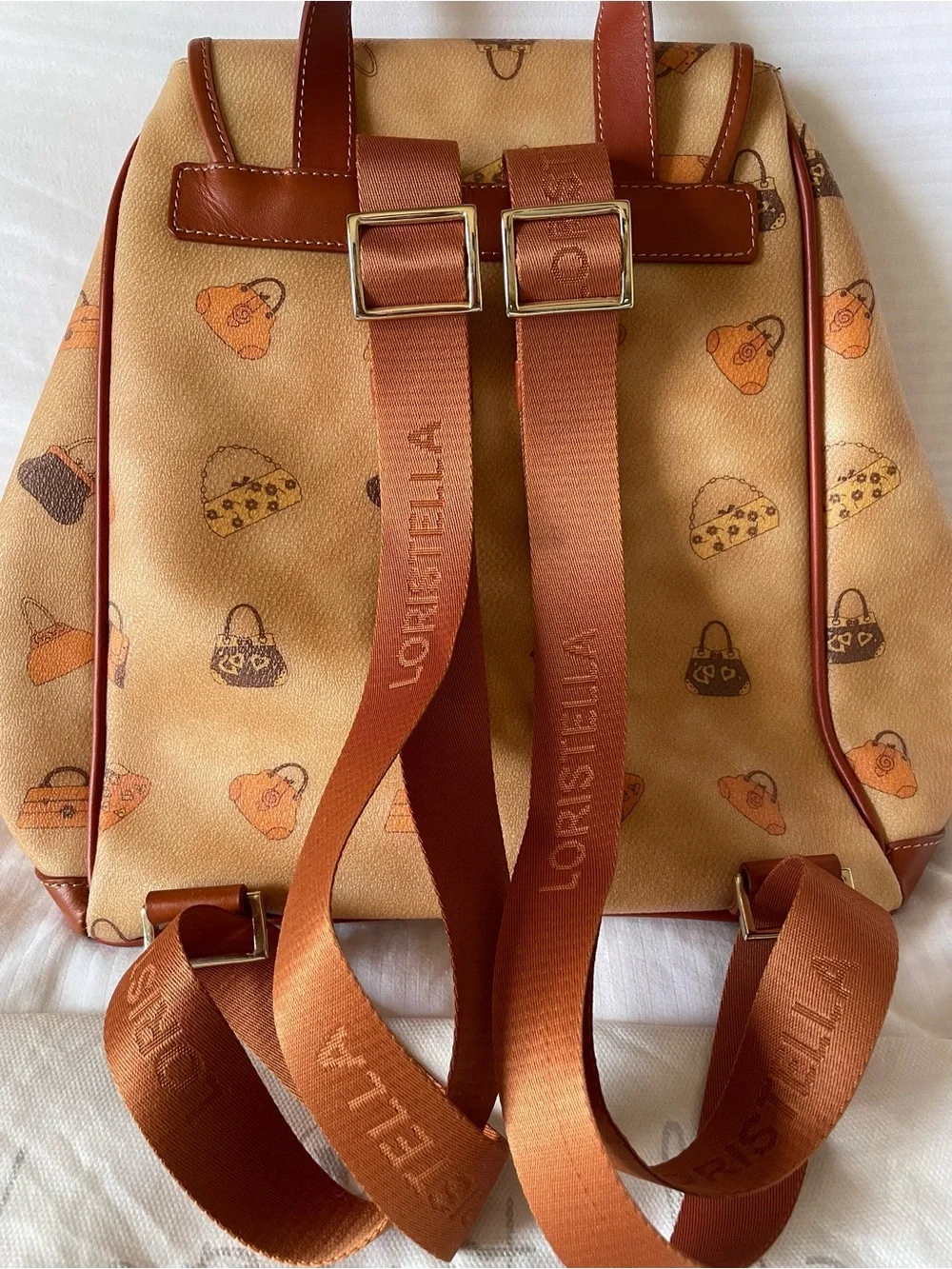 Italian Leather Backpack - Picture 3 of 12